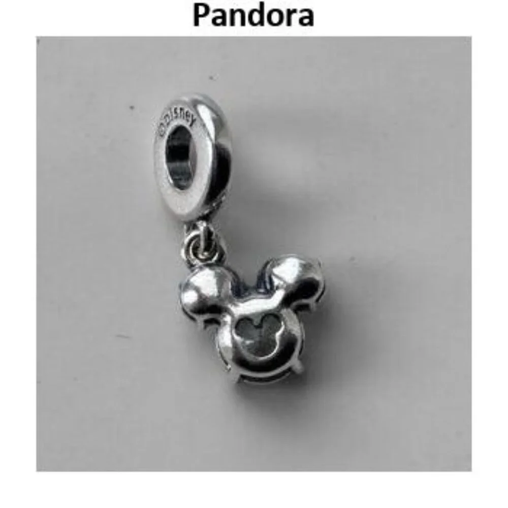 Authentic Disney Minnie Mouse Silhoutte Dangle Pandora Charm